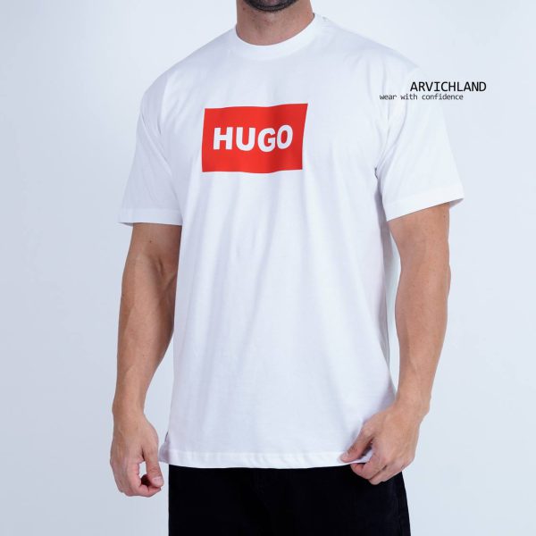 تیشرت چاپی طرح HUGO